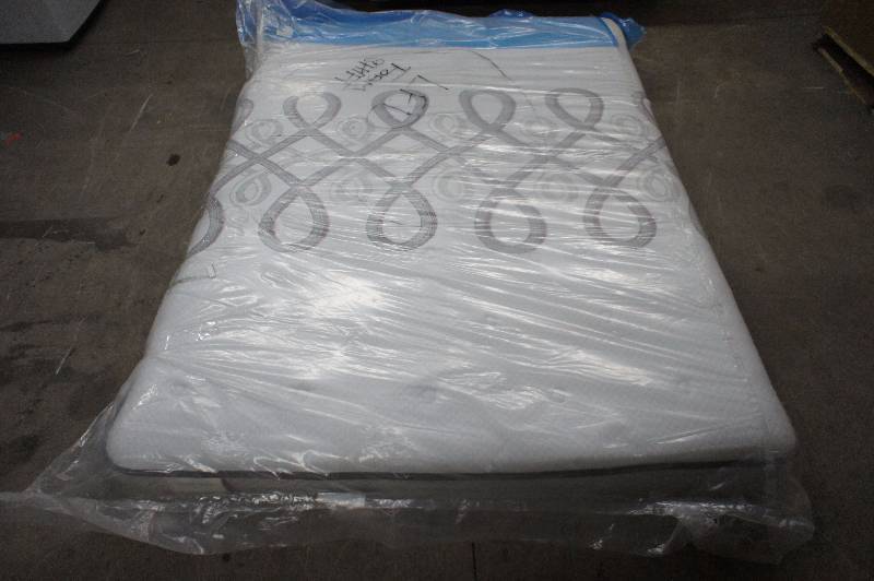 lot 4 image: AS- IS - SEALY POSTUREPEDIC -  QUEEN SIZE - PRAIRIE RIDGE FIRM - MATTRESS