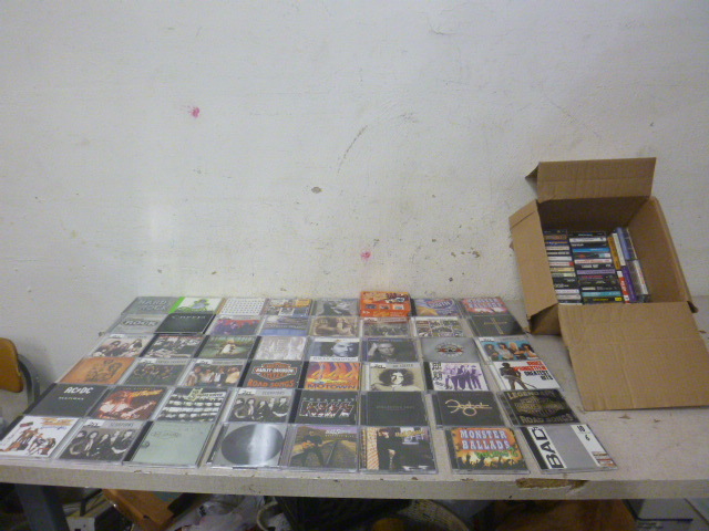 lot 19 image: Miscellaneous CDs and Cassette Tapes