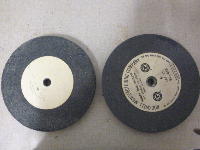 lot 67 image: 2 Grinding Wheels