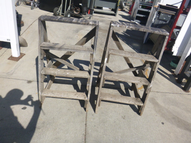 lot 44 image: 2 Saw Horses
