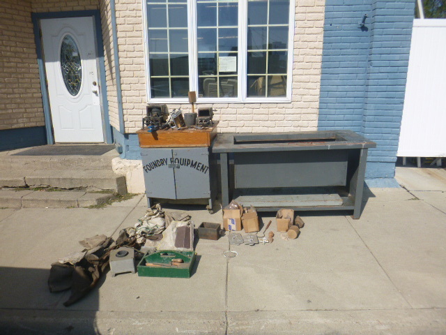 lot 55 image: Miscellaneous Foundry Items