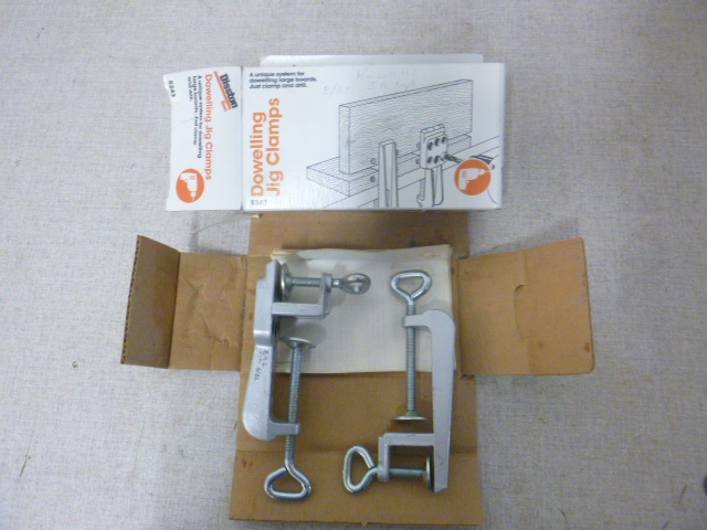 lot 61 image: Disston Dowelling Jig Clamps