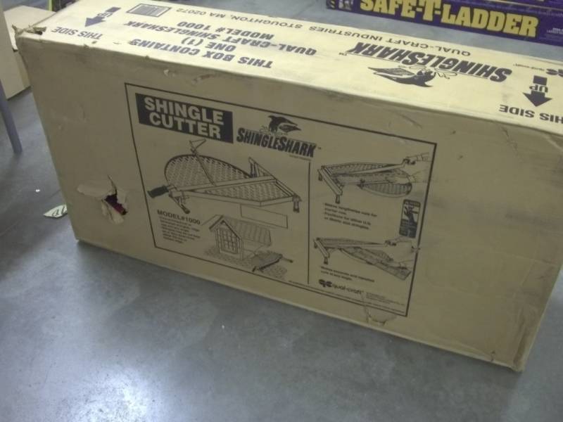 lot 5 image: Qual-Craft Guardian Shingle Shark Model # 1000 Retail $635.00