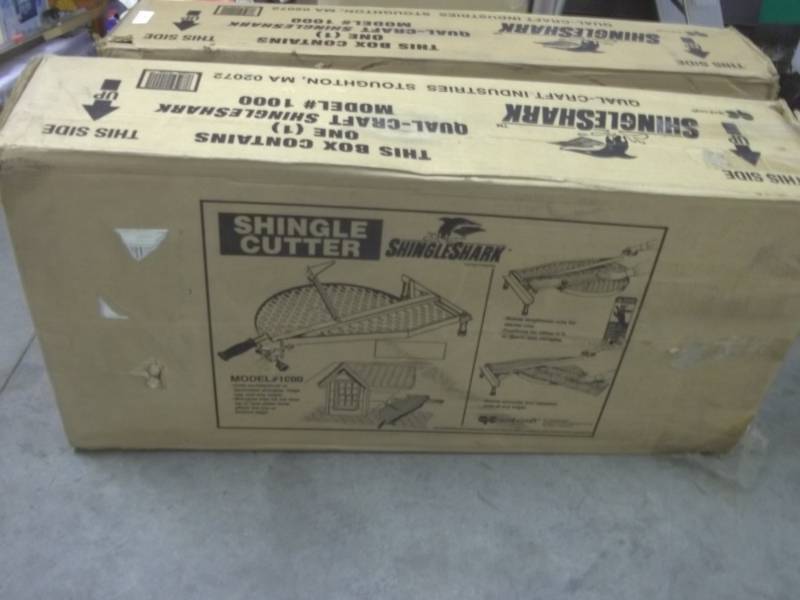 lot 6 image: Qual-Craft Guardian Shingle Shark Model # 1000 Retail $635.00