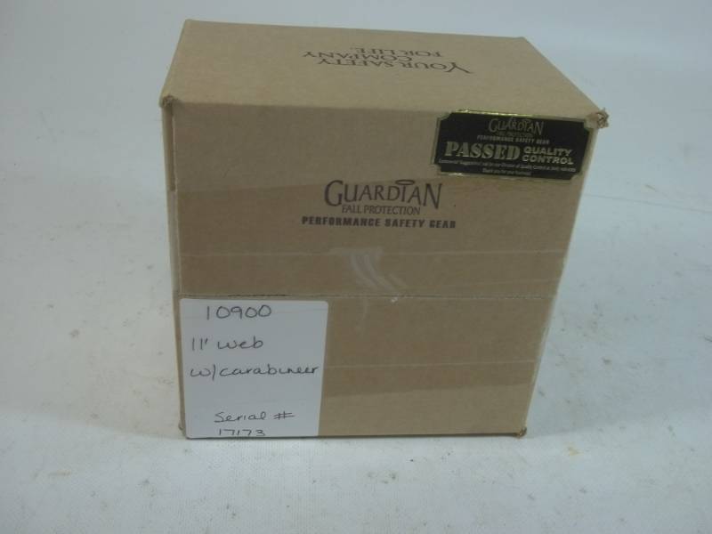 lot 11 image: Qual-Craft Guardian 11 Web with Carabineer Model # 10900 Serial # 17173 Retail $180.00