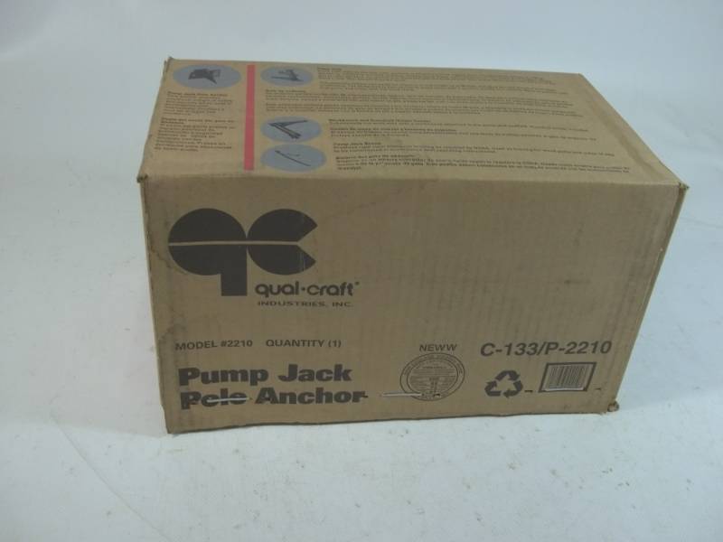 lot 12 image: Qual-Craft Guardian Pump Jack Pole Anchor # 2210