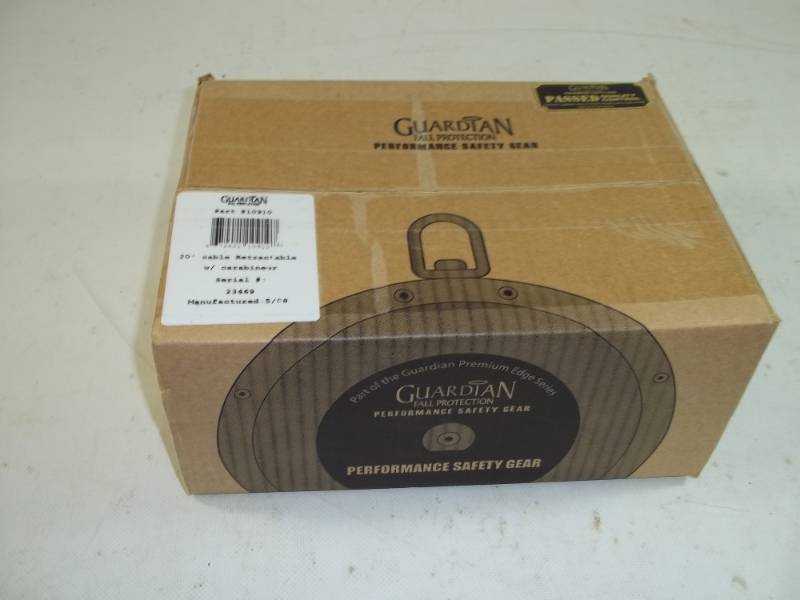 lot 76 image: Qual-Craft Guardian 20 Web with Carabineer Model # 10910 Serial # 23469 Retail $519.00