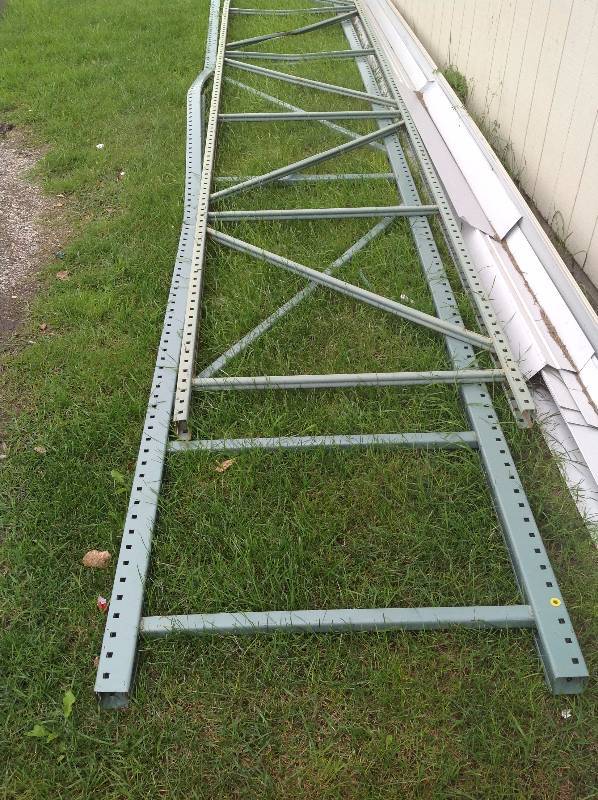 lot 80 image: Two Large Pallet Racking