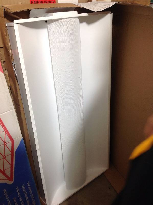lot 81 image: Fluorescent Light Emergency Lights New In Box
