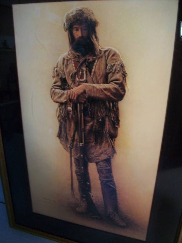 lot 37 image: James Bama Signed Print