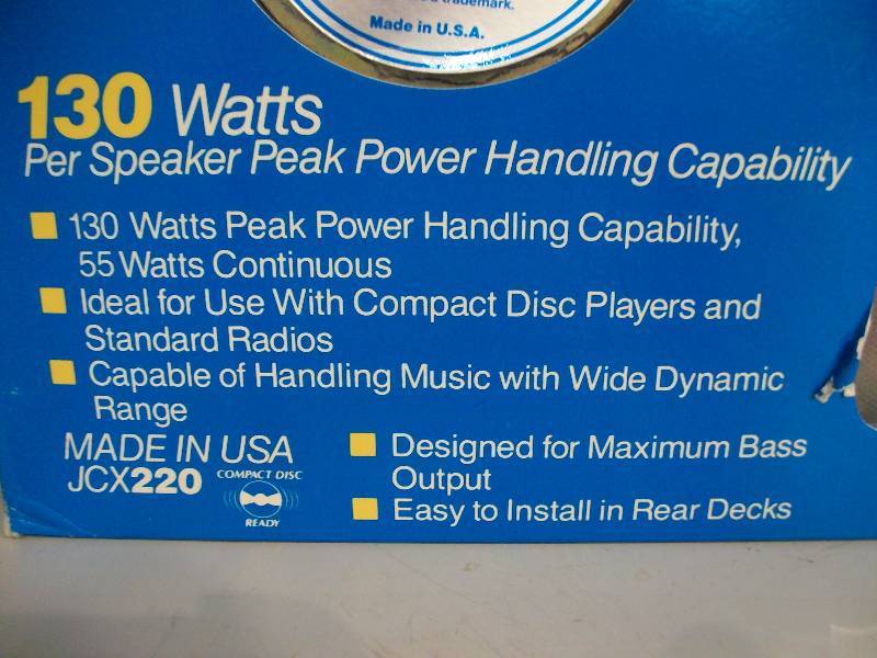 lot 60 image: Jensen Speakers