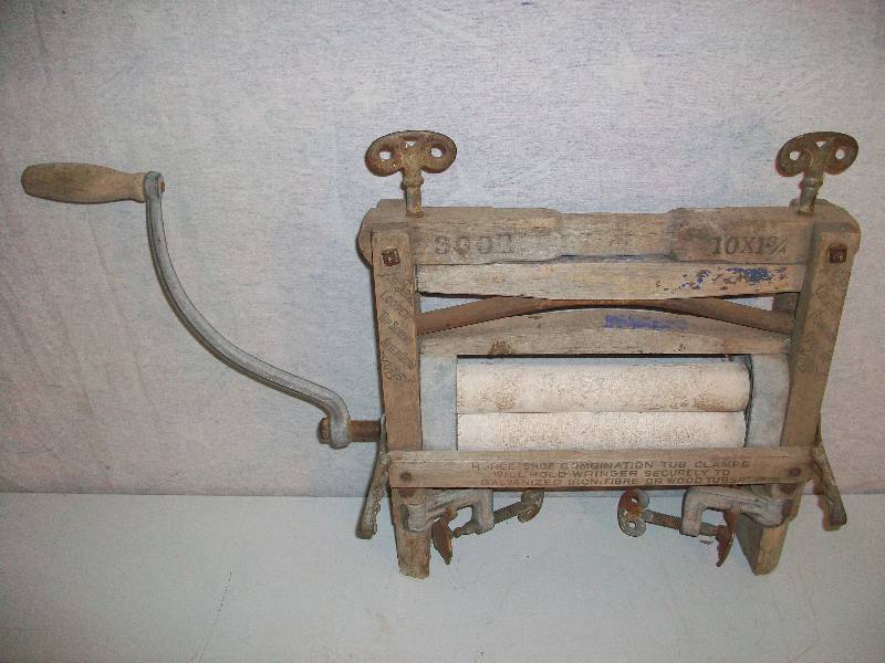 lot 66 image: Wood Wringer