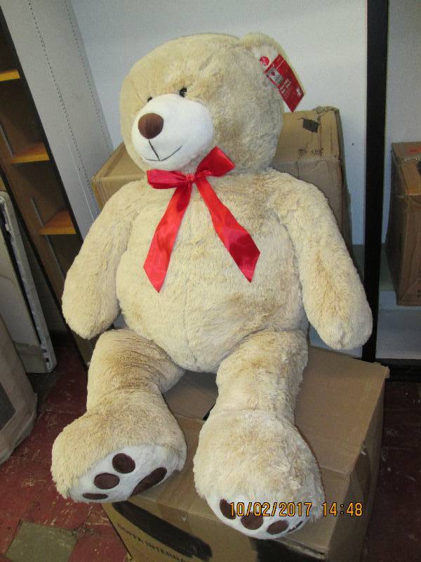 Huge stuffed brown bear...