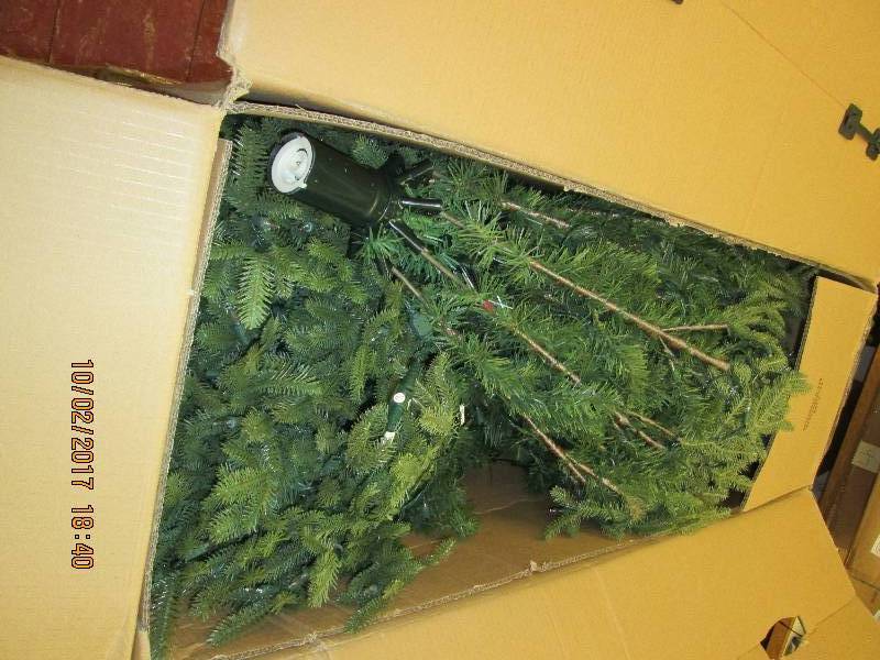 9 ft. Pre-Lit LED Stamford FIR Quic...