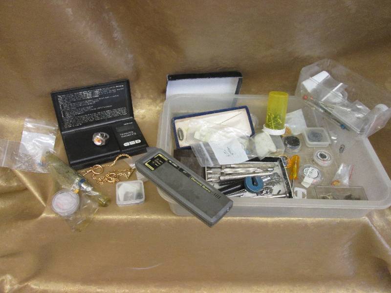 Lot of watch and jewelry repair par...