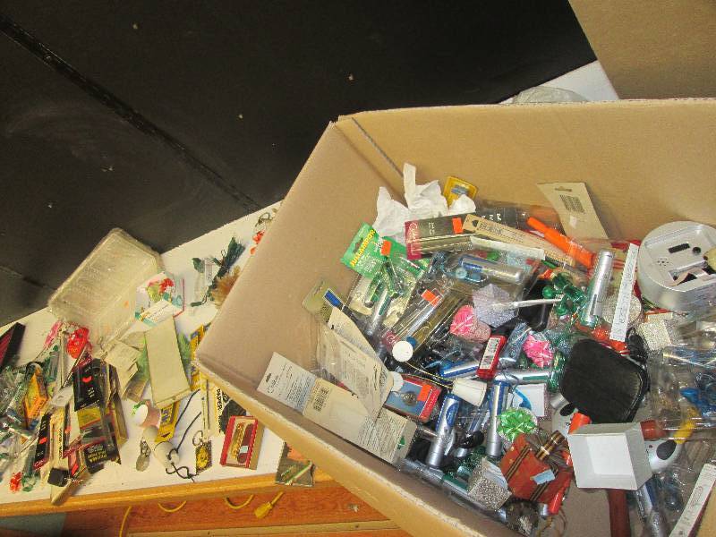 Huge lot of small inventory items...