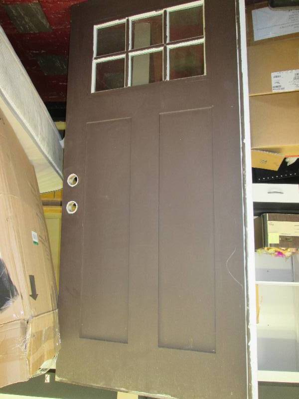 Solid core door...