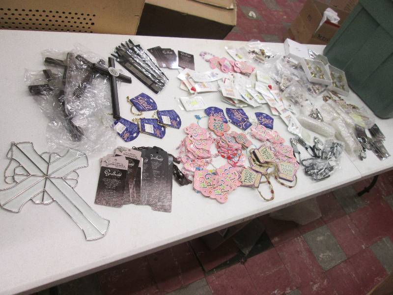 Huge lot of new religious trinkets...