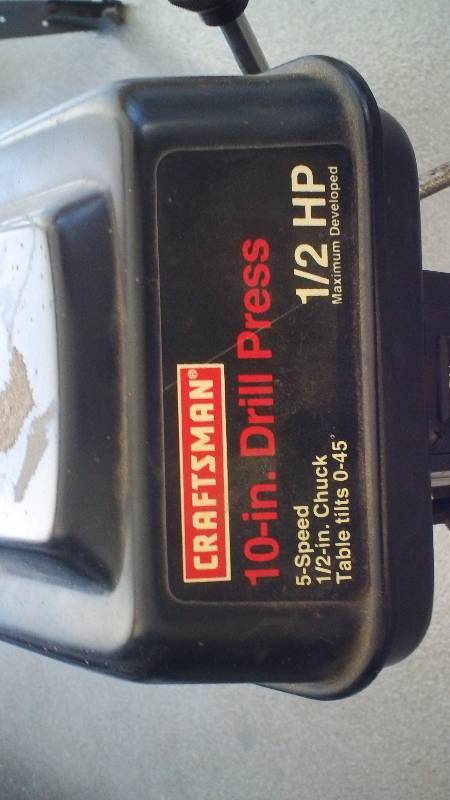 Craftsman drill press