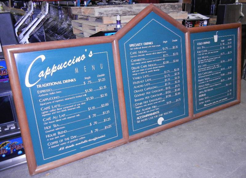 lot 1012 image: Coffee Bar Sign
