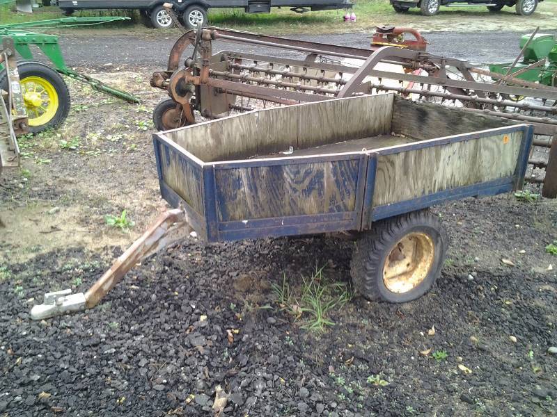 lot 7 image: Utility Yard Trailer 65x38 Box