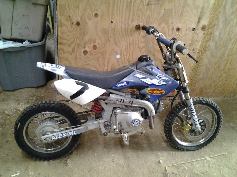 lot 24 image: 2008 SSR Model 110 Brand Dirt Bike
