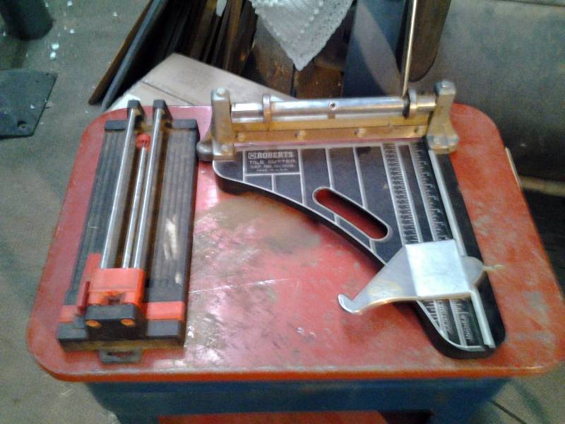 lot 39 image: Roberts & Other Tile Cutters