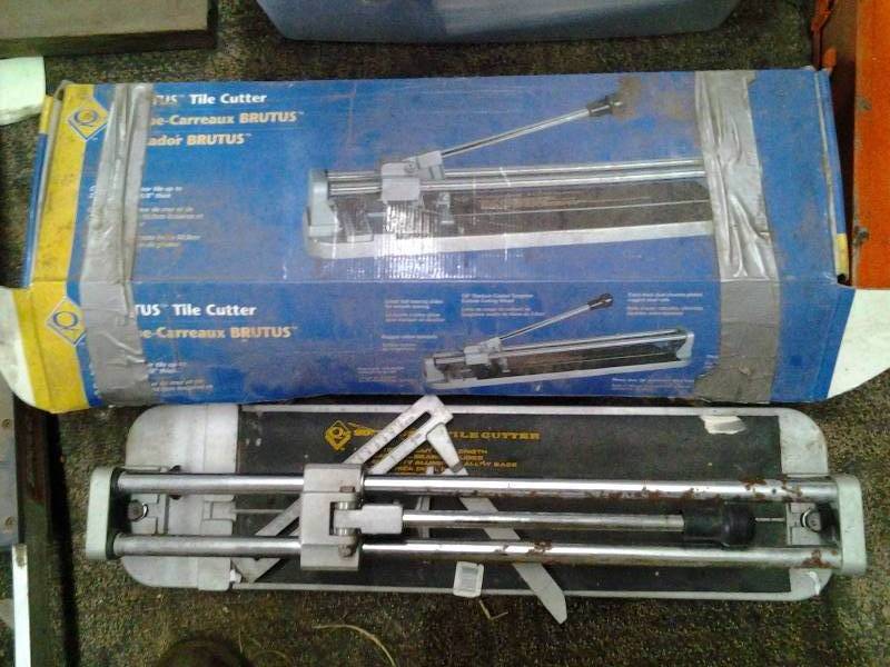 lot 40 image: Brutus 20 Inch Tile Cutter