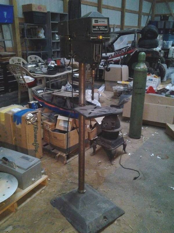 lot 46 image: Craftsman 12 Inch Drill Press