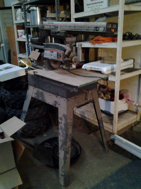 lot 48 image: Craftsman 10 Inch Radial Arm Saw