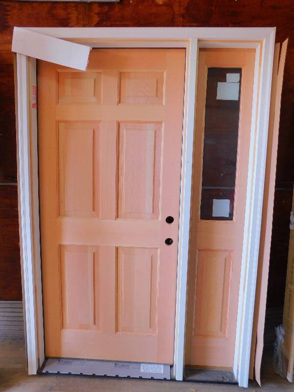 lot 36 image: Solid Wood Door wFrame
