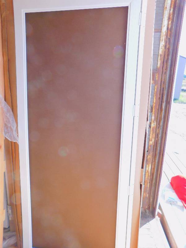 lot 48 image: (2) New Hinged Screen Doors