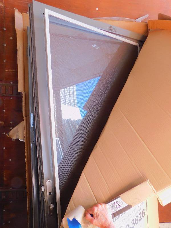 lot 53 image: New Glass Door wScreen  Hardware