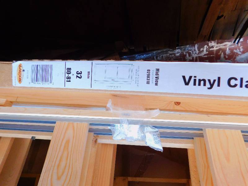 lot 78 image: New Larson Vinyl Clad Mid-View Door