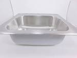 lot 92 image: New Stainless Steel 25 Single Basin Kitchen Sink