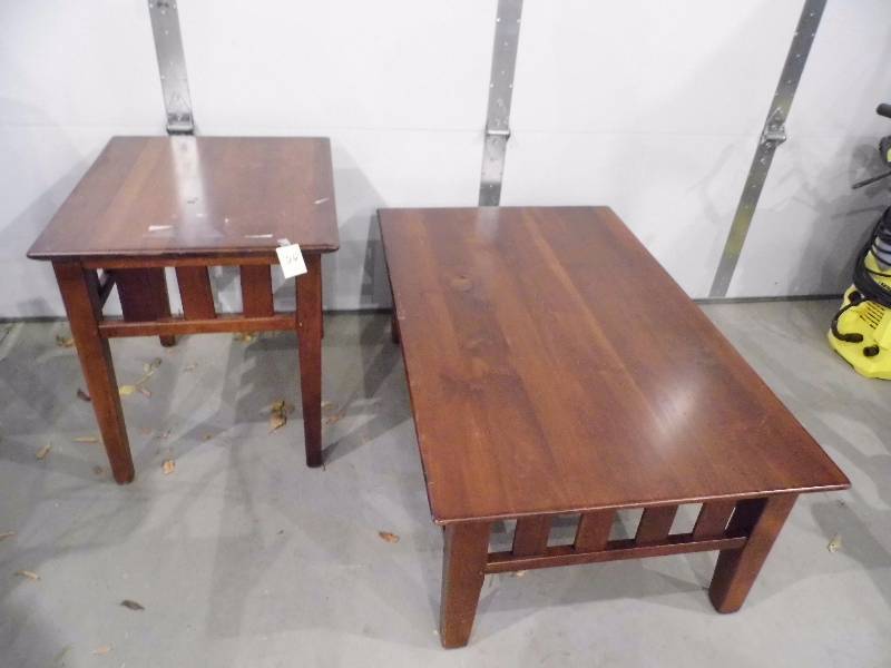 Coffee Table & End Table