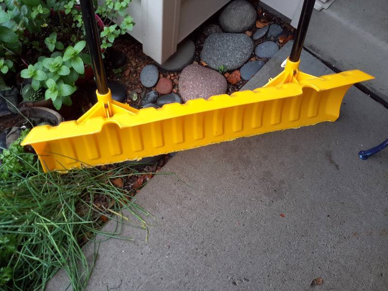 lot 24 image: Large 2 handle Push Shovel