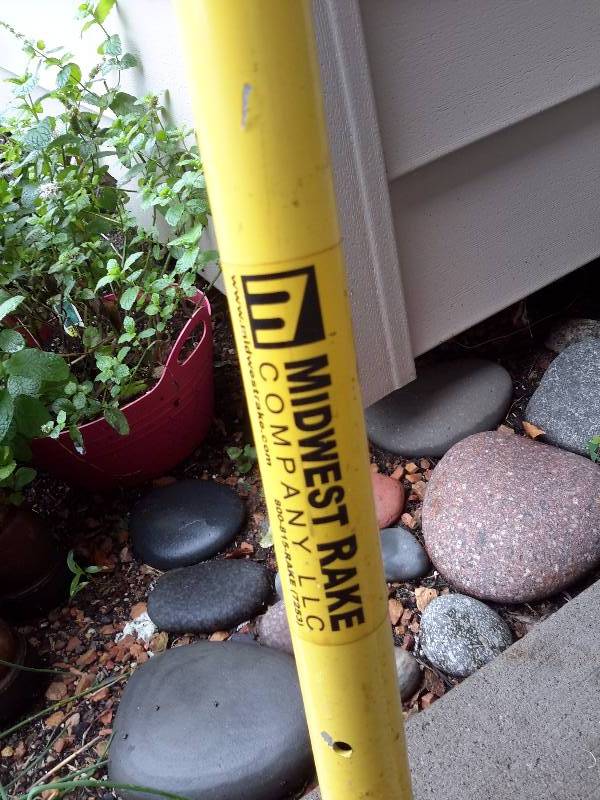 lot 23 image: Midwest Rake Used for Cement or Tar