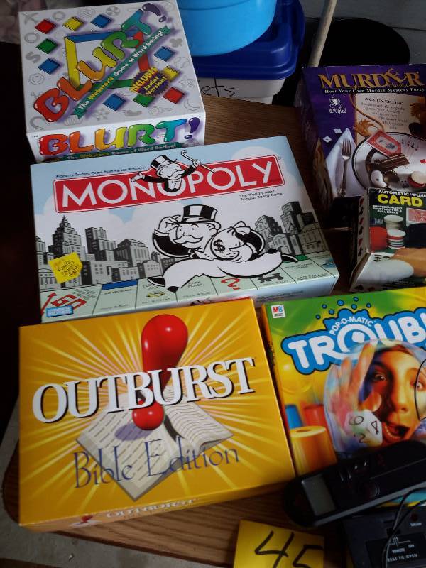 lot 45 image: Misc. Games as pictured.. See closeups