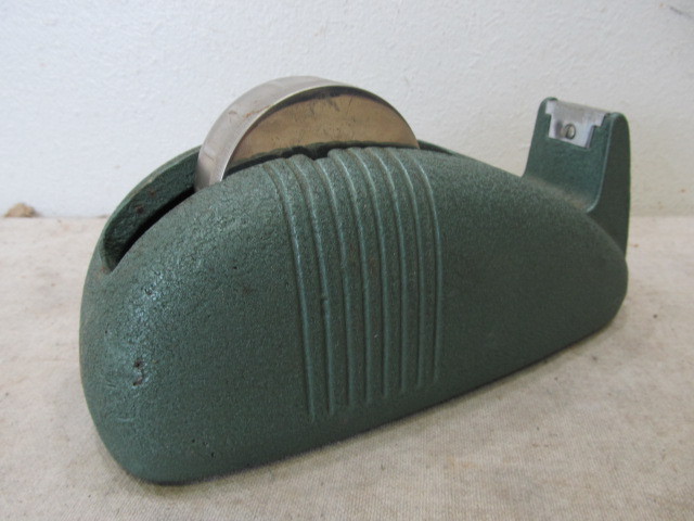 lot 63 image: Large Heavy Vintage Deco Tape Dispenser