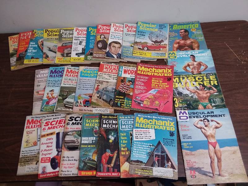 lot 95 image: Lot of Assorted Vintage Magazines