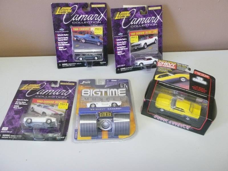 lot 36 image: (5) CHEVY CAMARO COLLECTION - NICE - SEE PICTURES
