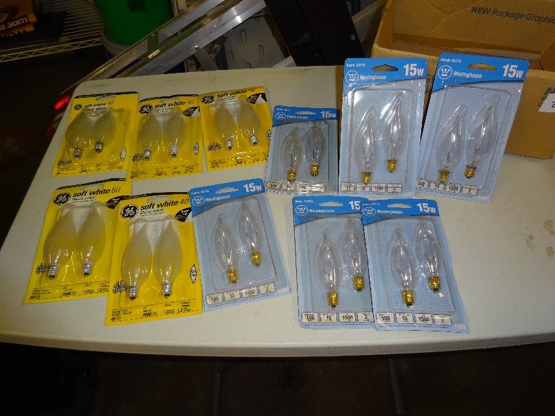 Mixed bulb lot