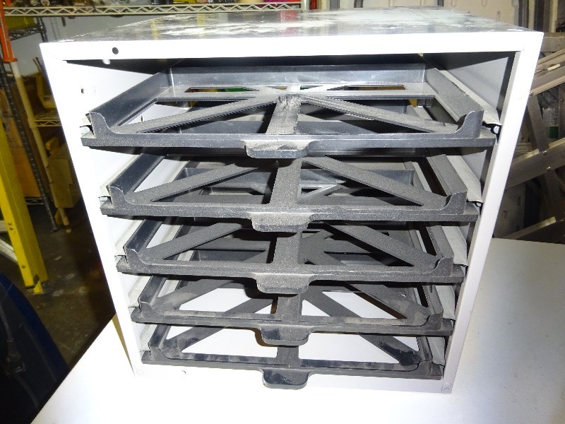 Hillman 12 high gray set up display