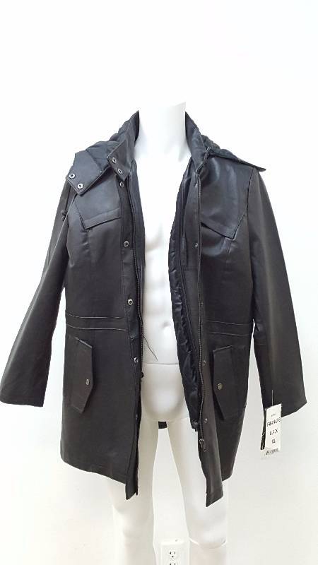 lot 658 image: Womens Leather Nappa Anorak Jacket - Size XL