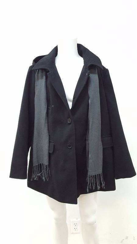 lot 660 image: Outdoor Spirit Womens 2-Pc. Peacoat & Scarf Set - Size XL