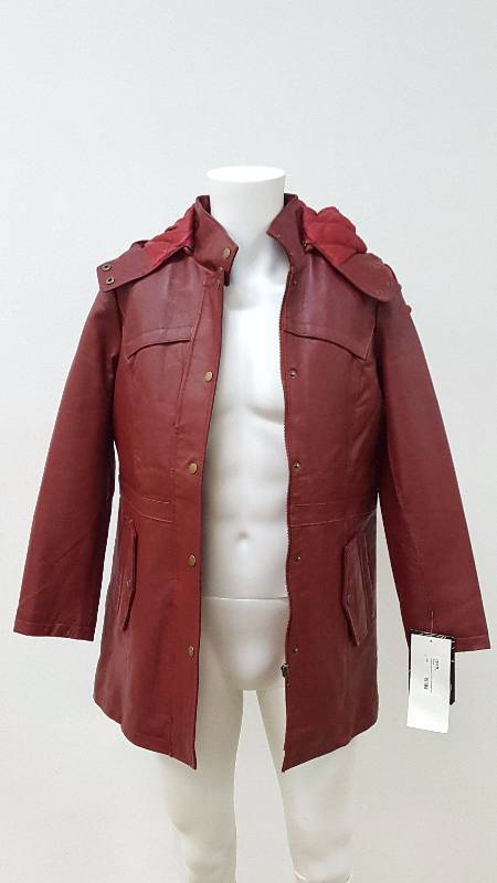 lot 667 image: Womens Leather Nappa Anorak - Size S