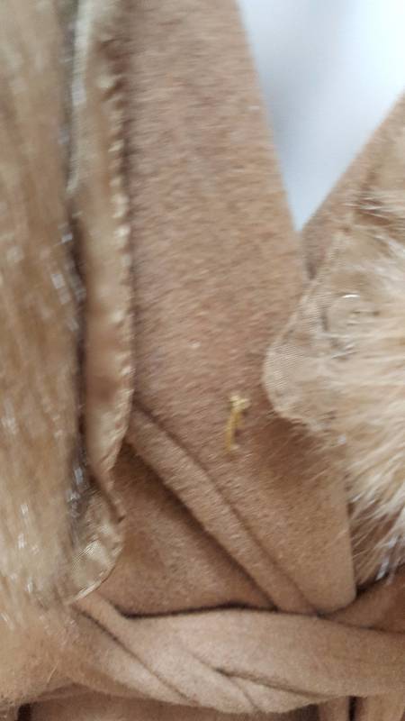 lot 732 image: Womens Camel Coat  Jacket - Size XL