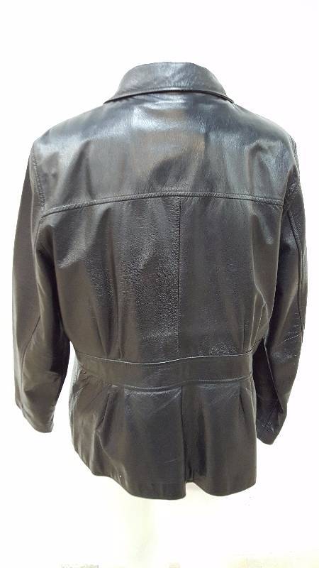 lot 741 image: Wilsons Leather Jacket Black wThinsulate Ultra Zip-Out Lining Womens Size XL