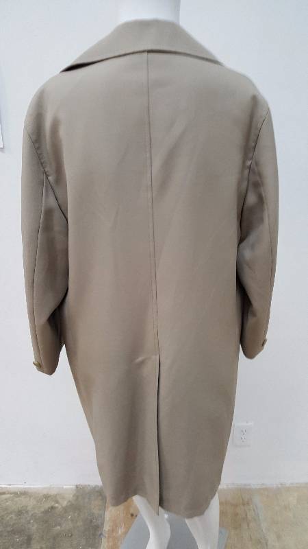 lot 747 image: Montgomery Ward & Co Tan Colored Mens Peacoat Size 38S